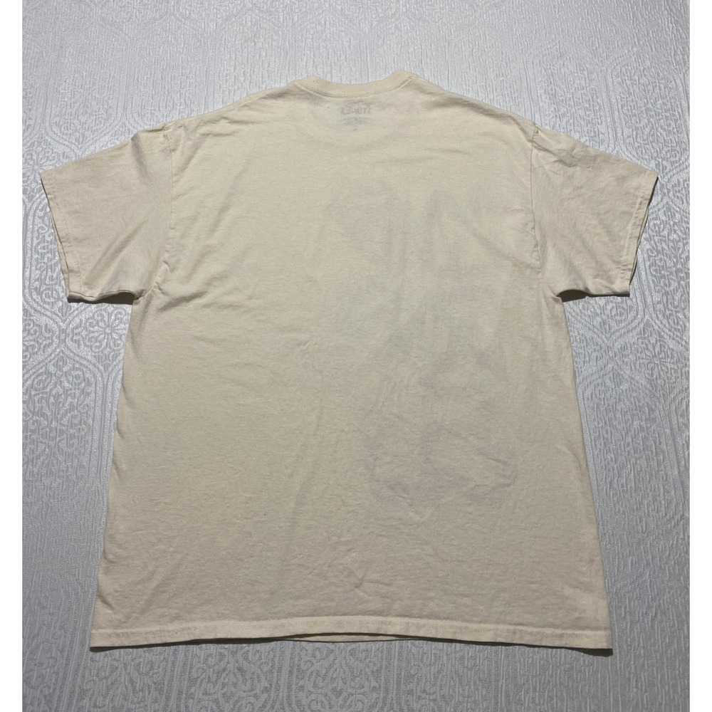 The Rolling Stones Hackney Diamonds Tour 24 Graphic T-Shirt Cream Mens XL STONES - Picture 3 of 6